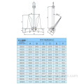 AC-14 High Holding Force Anker für Marine